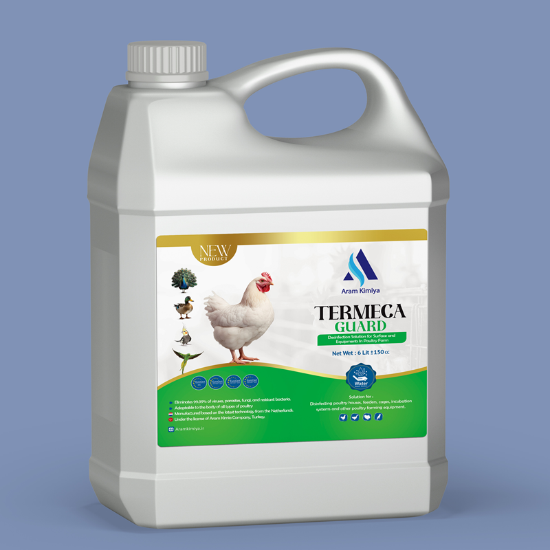  Disinfectant Solution for All Surfaces and Equipment in Poultry Farms - 6 Liter